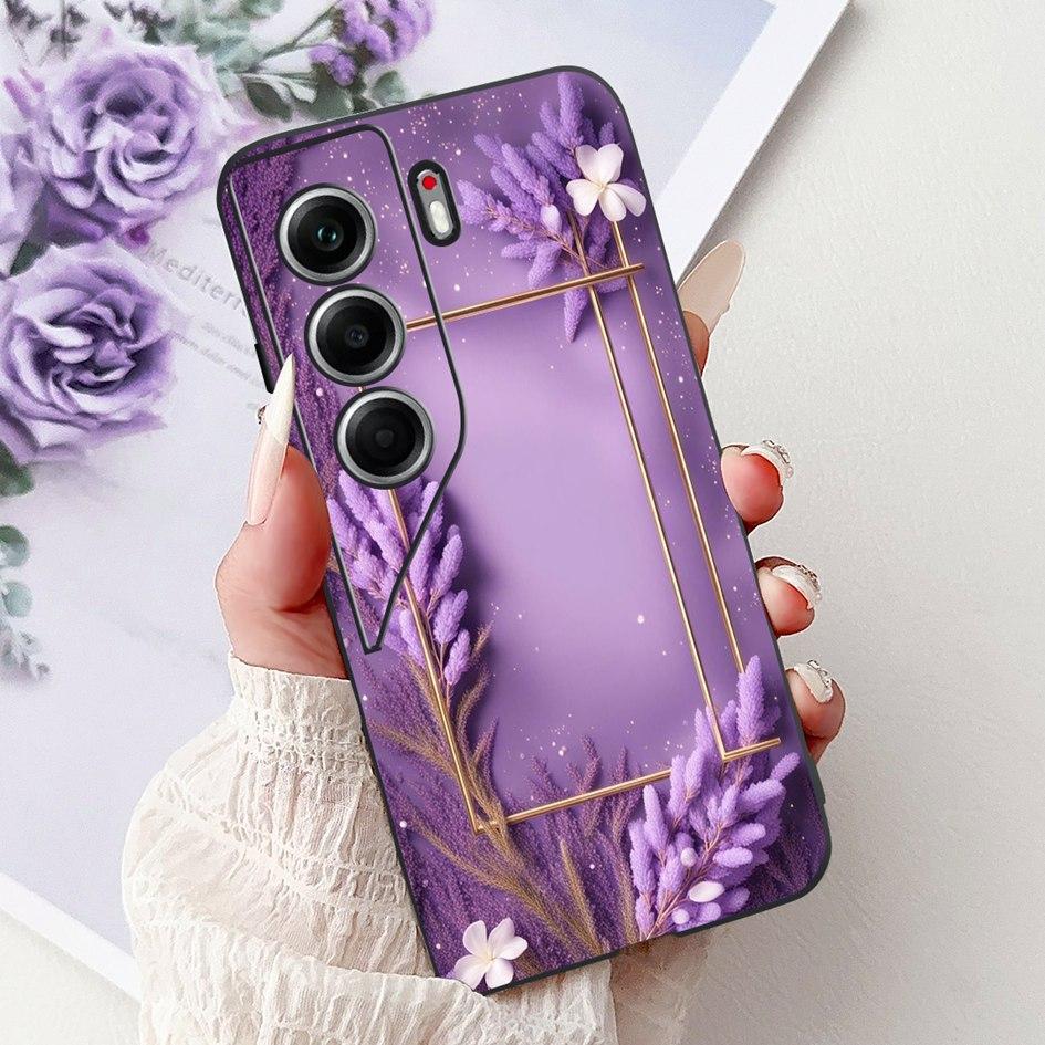 For Tecno Camon 40 2025 Case New Popular Pattern Butterfly Flower Soft Silicone Phone Cover For Tecno Camon40 Pro CM6 CM5 Bumper
