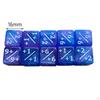10 Pcs Acrylic Dice Math Counting Teaching Adding Subtracting Mathematical Tool, Board