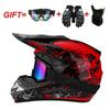 Full Face Motorcycle Helmet Men Women Adult Racing Off-Road Dirt Bike ATV Quad BMX Mountain Downhill