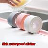 Waterproof Tape Silicone Rubber Self Adhesive Bathroom Toilet Tape Wall Sticker Sink Edge Tape Wire Hose Strong Repairing Tape