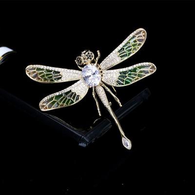 Fashion Assorted Personality Wing Activities Painted Corsage Temperament Pin Jacket Cardigan Dragonfly Brooch Woman