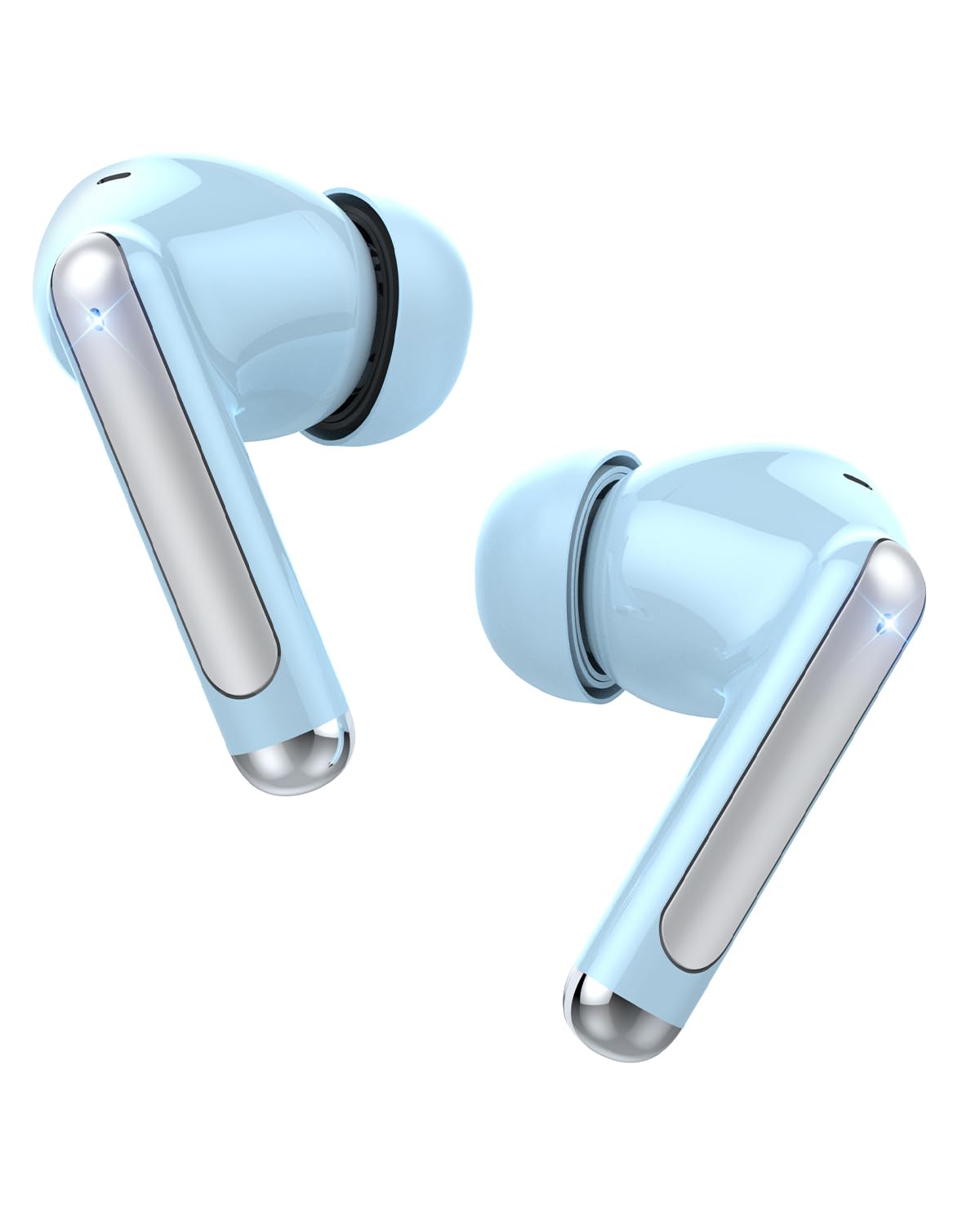 

Новая модель с приоритетом звука с хорошо сбалансированными средними, высокими и низкими тонами: Беспроводные Bluetooth-наушники, Bluetooth 5.4, LED-дисплей, двойные