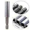 10pcs Steel Magnetic Screwdriver Bit Holder Set Quick Release Extension Rods With 1/4" Hex Shank For Electric Drill Screwdriver
