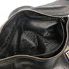 CHANEL Chocolate bar Handbag Soft Caviar Leather Black/SilverHardware