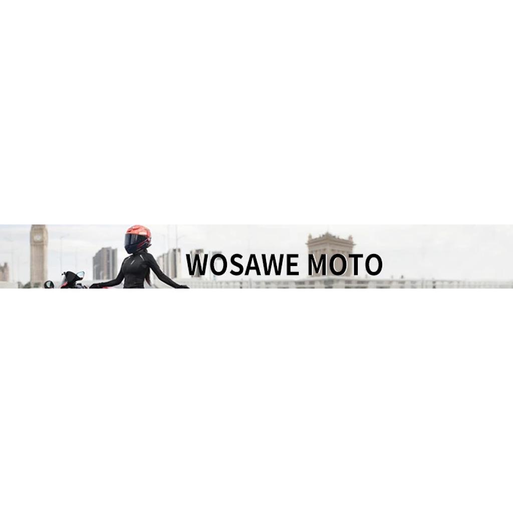WOSAWE Women Motorcycle Jacket and Pants Set with Removable Pads Soft Protective Gear CE Certified Safety Moto Racing Clothes