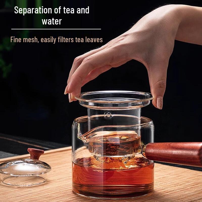 Shangqi Glass Teapot Set with Filter