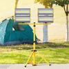 2M Heavy-Duty Adjustable Dual-Light Tripod Stand