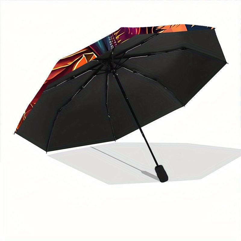 1pc Dinosaur Automatic Open/close, All-Season Portable Folding Umbrella for Friends, Travel, Everyday, Events yy250812145