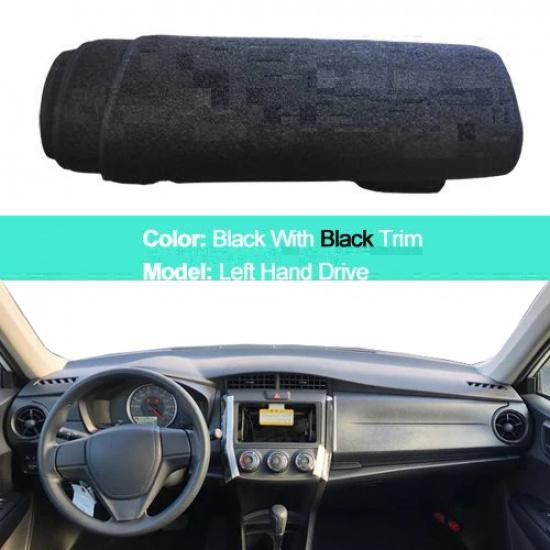2 Layers Car Dashboard Cover Dashmat Dash Mat Carpet Cape For Toyota Corolla Axio 2012 -  RHD LHD Sun Shade Dash Board Cover