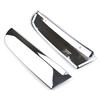 2x Chrome Trunk Window C-Pillar Post Decor Cover W/Tape For Kia Sportage 2011-16