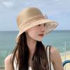 Flower Outdoor Sunshade Hat Organza Women Fisherman Hat New Summer Basin Hat