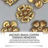 Brass and Copper Tarnish Remover, Powerful Organic Formula That Safely Removes Rust, Stains and Oxidation