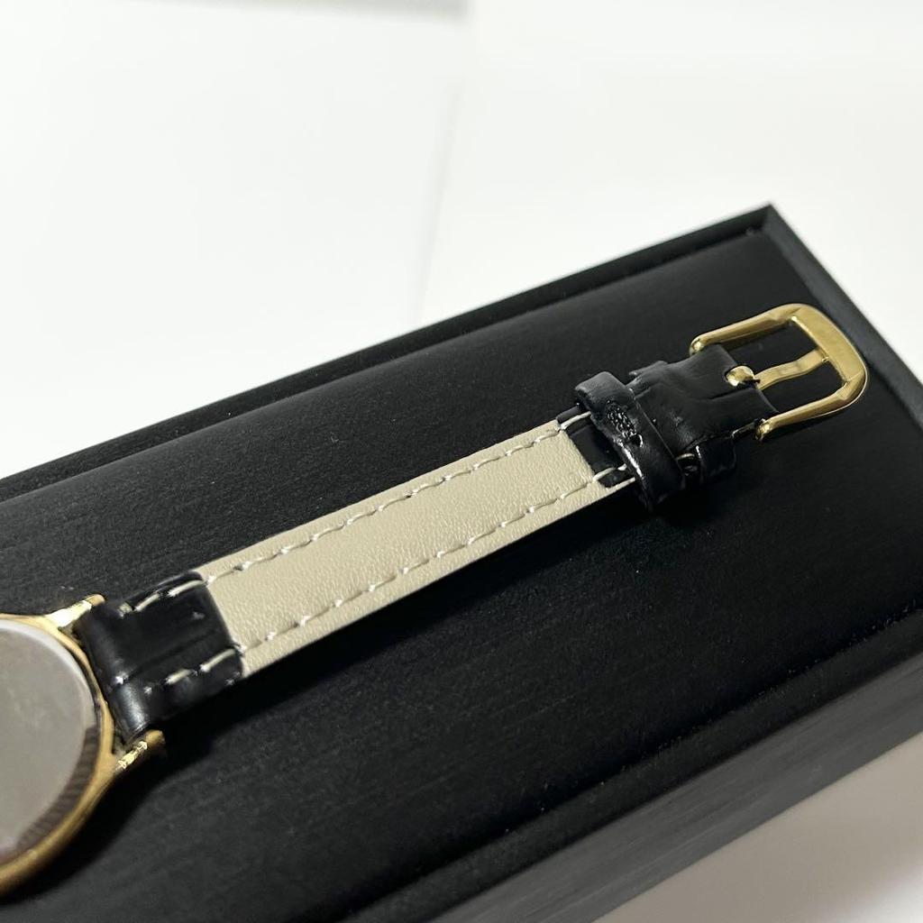 [USED] SEIKO QZ Exceline Wristwatch with White Dial, Operation Confirmed