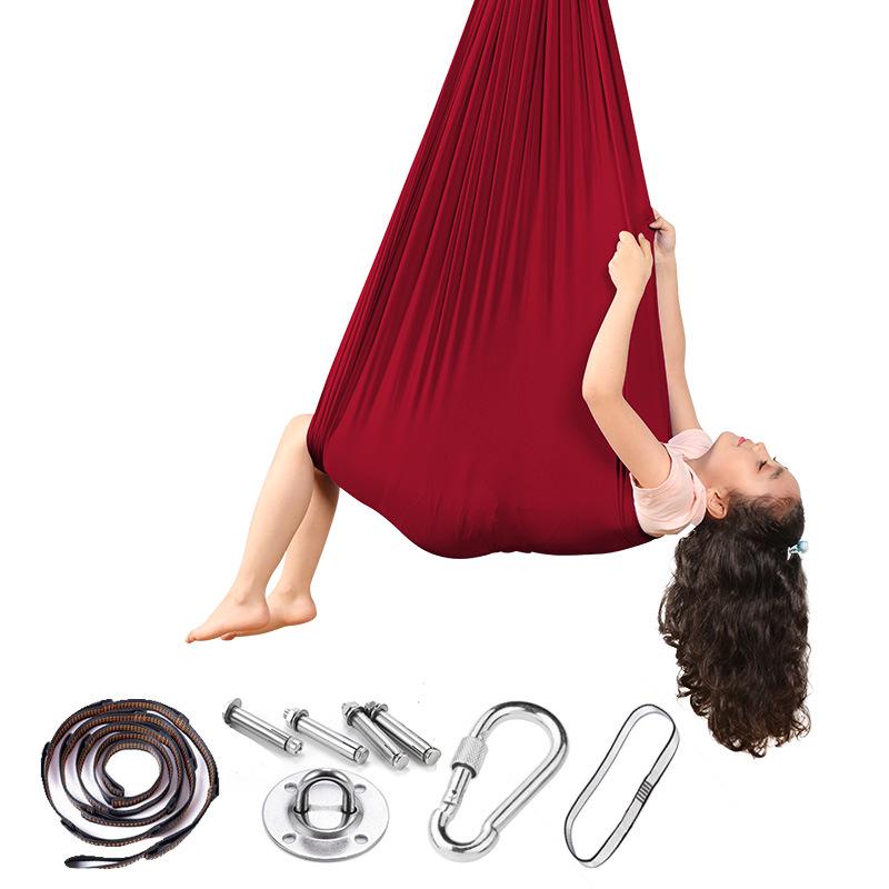 Adjustable Indoor/Outdoor Sensory Swing for Kids & Adults - 280x100cm