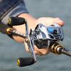 SOUGAYILANG Baitcaster Fishing Reels 11+1BB  Carbon Fiber Drag Reel Left/Right Hand Fishing Wheel