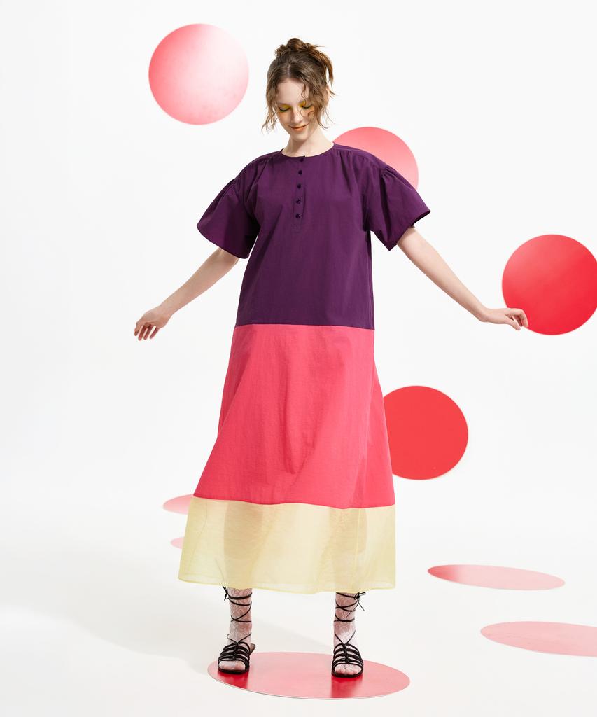Seunoya 26Ss Air Fit Color Layer Dress