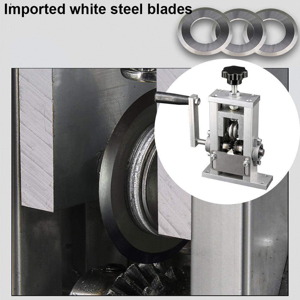 Double Drive Manual Wire Stripper Machine Compatible with Hand Drill 1-21mm Cable Efficient Portable for Scrap Copper Recycling