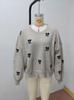 Autumn Women's Bow Jacquard Knitwear Sweater - Simple European & American Design