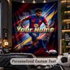 TapestryLamine Yamal Custom Name Text Personalized Wall Hanging Tapestry Home Wall Decor