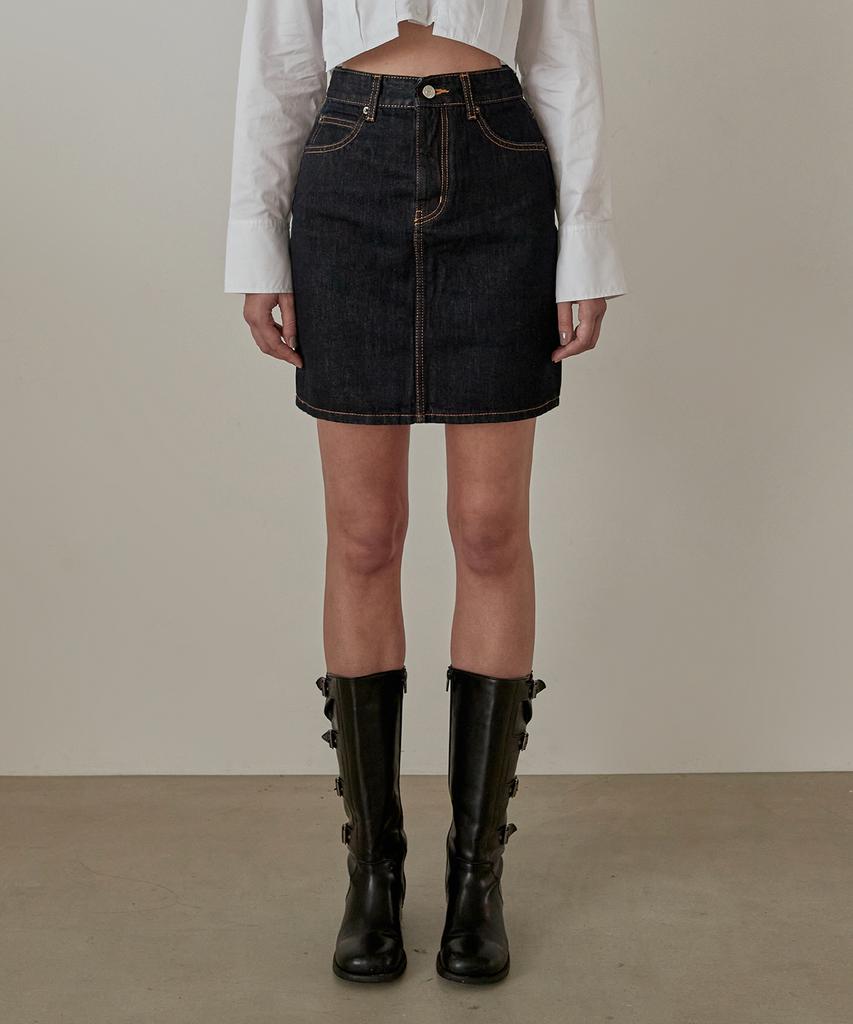 Isibchilwai Indigo Blue Skirt - Sk002