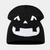 Autumn and Winter New Halloween Pumpkin Skull Jacquard Knitted Hat Festive Personality Funny Warm Wool Hat