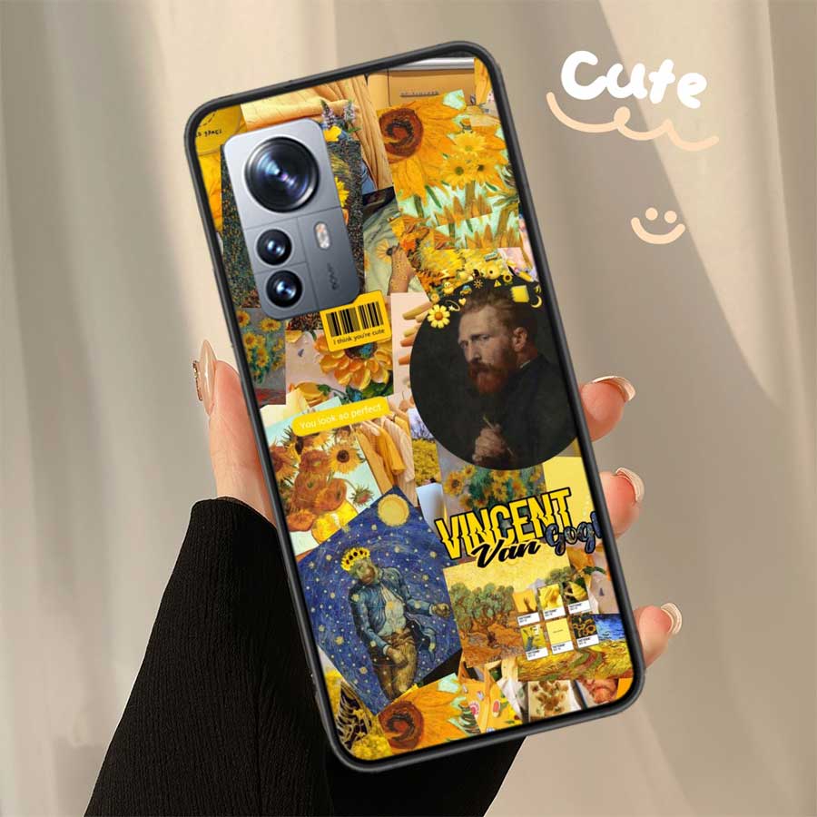Van Gogh Oil Painting Art Phone Case For Xiaomi Mi 13 12 11T 10T 12T Pro 12X 11i 11 Ultra 10 Lite 5G 9 8 6X 5X A1 A2 Cover Capa