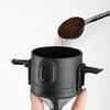 Gift Stainless Steel Coffeeware Coffee Holder Coffee Dripper Coffee Filter Pour Over Coffee Maker