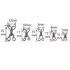 24pairs Metal Stealth Hook Buttons Coat Buckle Invisible Dark Buckle Clothing Hidden Hook Button For Garment Sewing Accessories