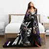 Tekken 8 Jack-8 Flannel Blankets Video Game Funny Throw Blanket for  Sofa Bedding Lounge 150*125cm Rug Piece,