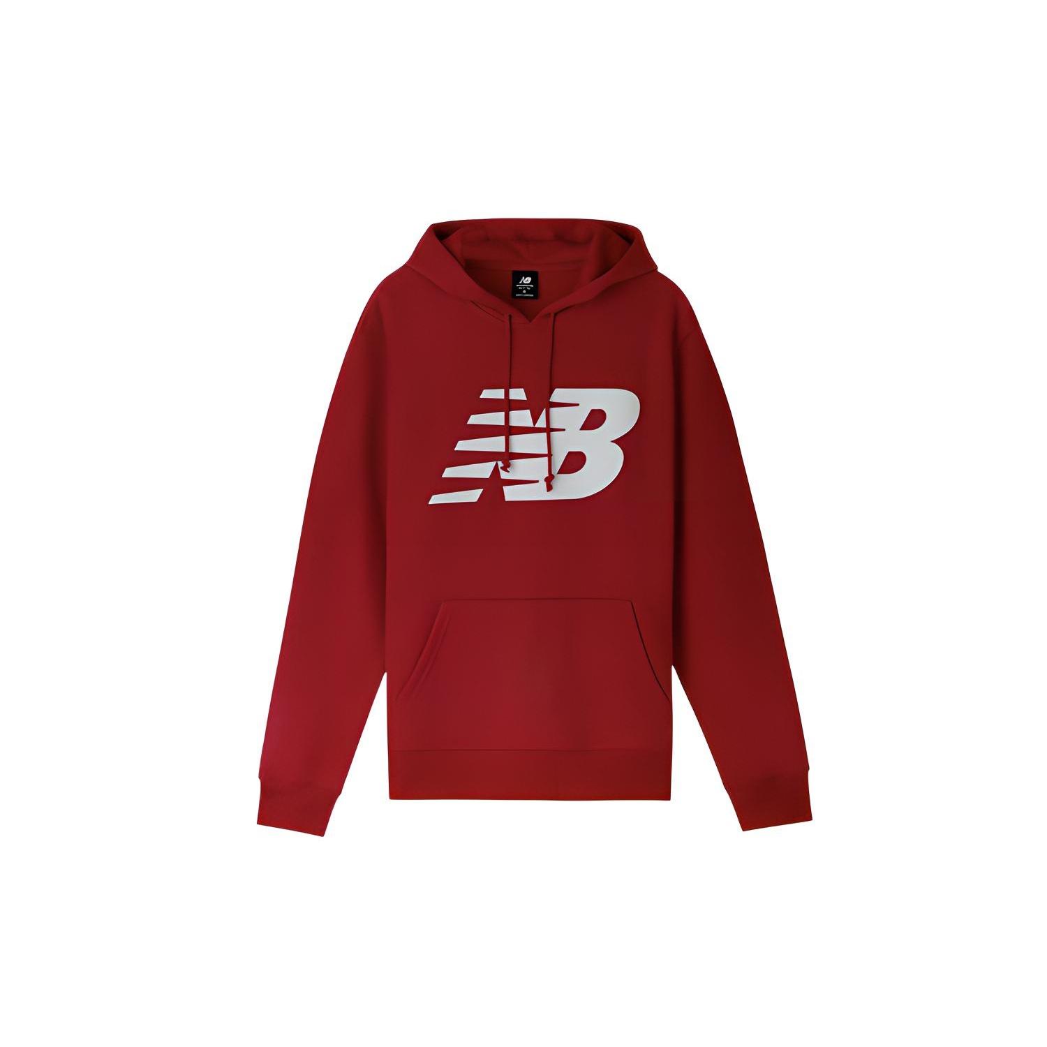 New Balance Long Sleeves Athleisure Casual Sports Red Men s MT83982-TRE M