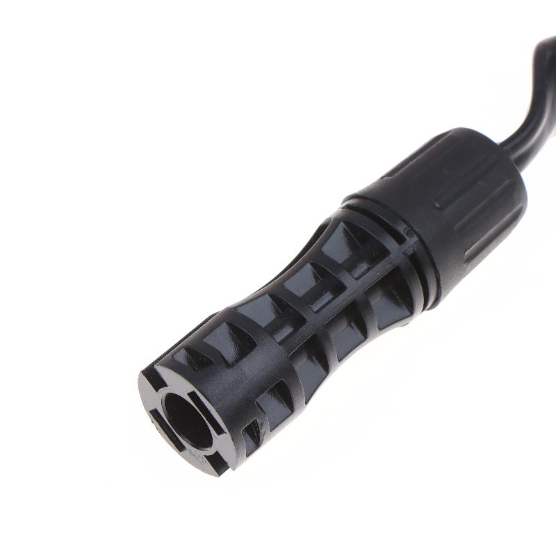 Flexible Flat Solar Panel Extension Cable 12AWG 10AWG Secure Connector for Outdoor Garden Power Station
