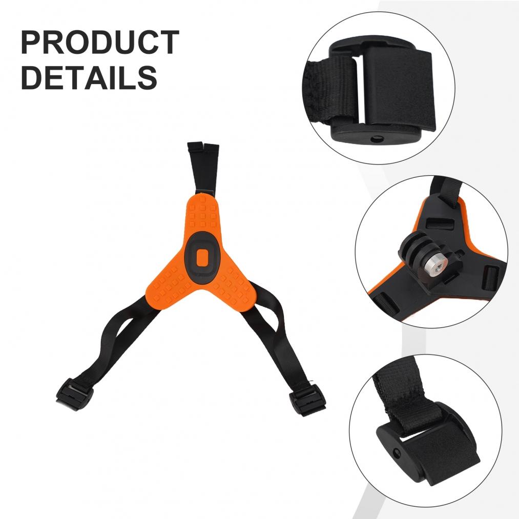 100*100*90mm Mount Strap Accessory Anti-skid Camera Helmet