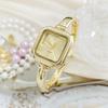 New Luxury Niche High-end Square Women Watch Minimalist Versatile High-beauty-score Bracelet Women Wristwatch Learning Clock