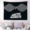 A-Arctic M-Monkeys Rock Band Music Cartoon Tapestry Wall Hanging Decoration Household Home Decor