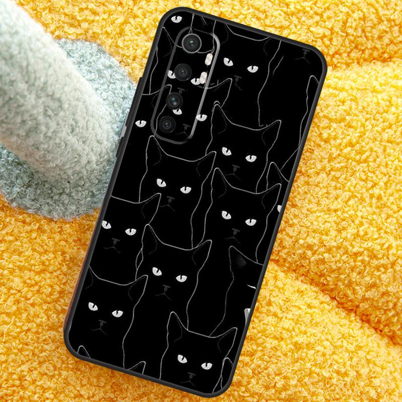 Cute Cartoon Cats Collage Case For Xiaomi 15 14 Ultra 13T 14T 15T 17 Pro Max Cover For POCO X7 F8 Pro X3 X5 X6 F5 F6 F7