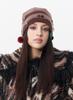 Pyule Piercing Charm Beanie Brown