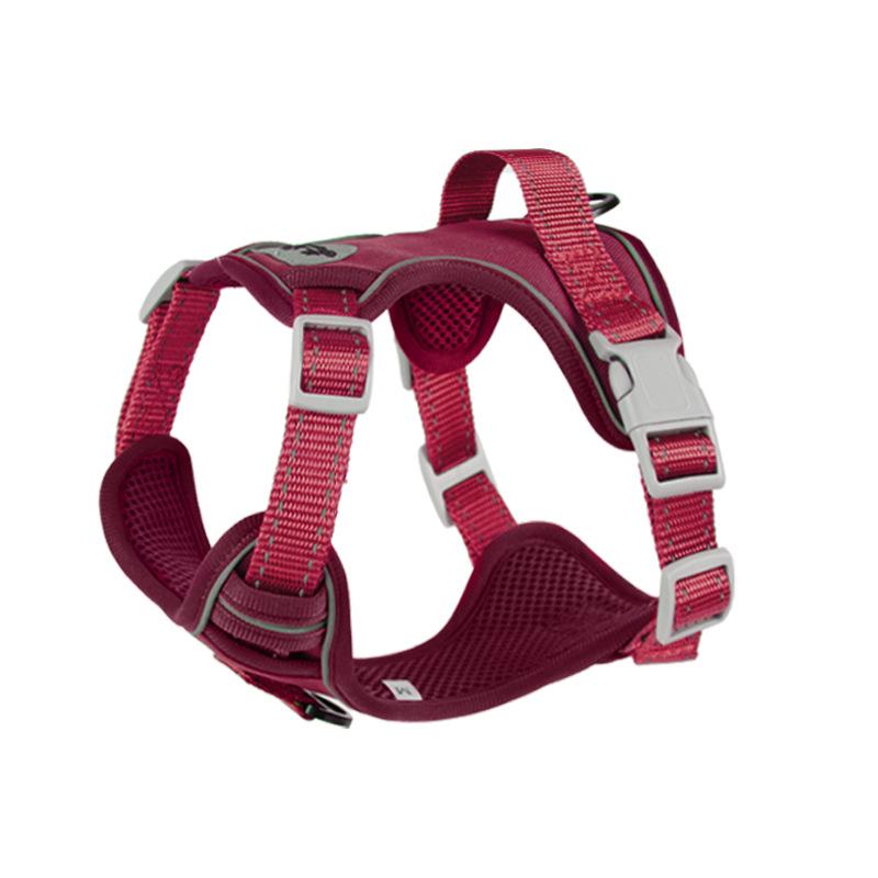 Reflektierende Atmungsaktive Hunde Geschirr Weste mit Leinen Set