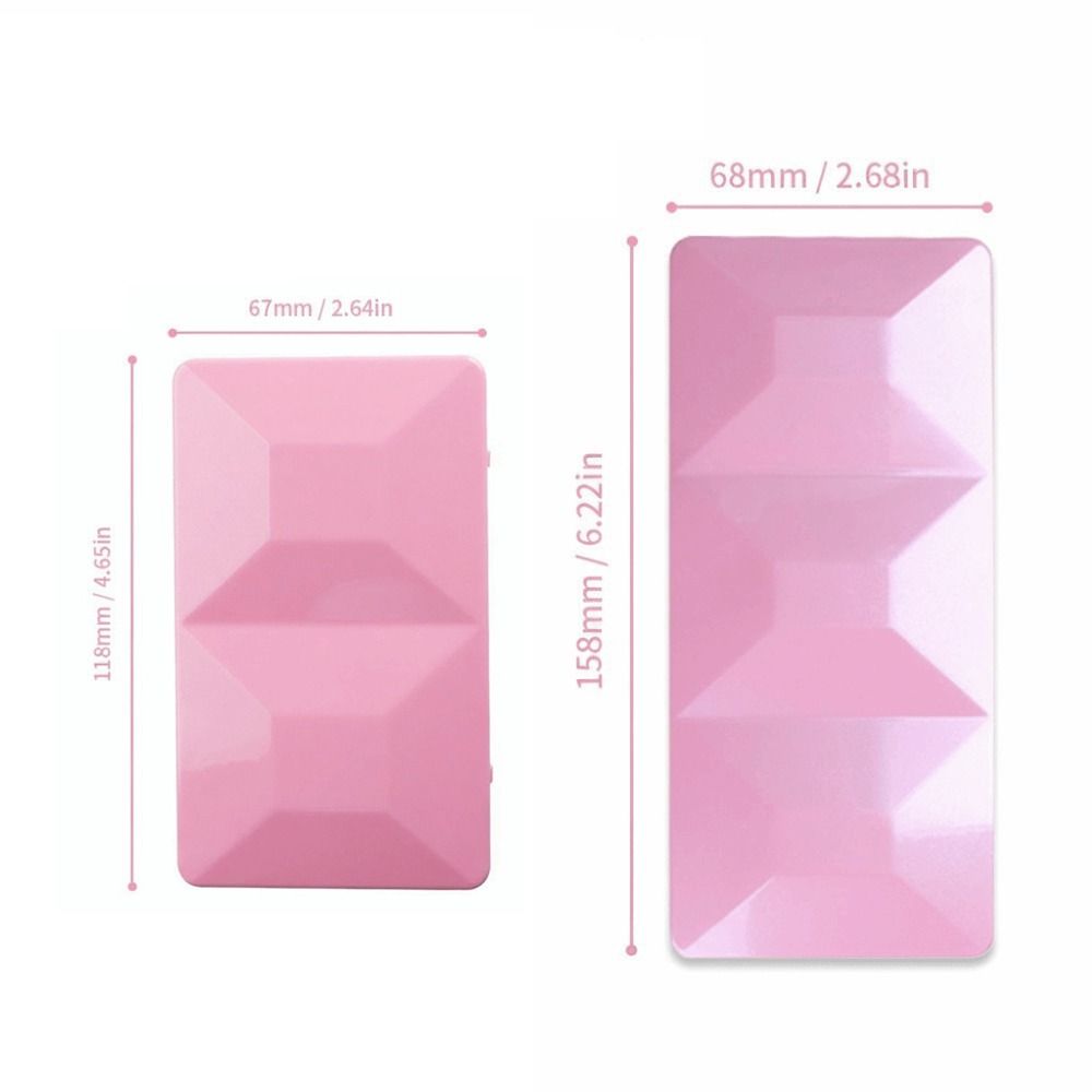 Big Size Travel Case Palette Half Pans Imitation Enamel Half Pans Palette Empty Box Refill Case Diamond Painting Box