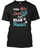 This Girl Loves Her Blue Heeler T - T Shirt Made In the USA Size S To 5XL