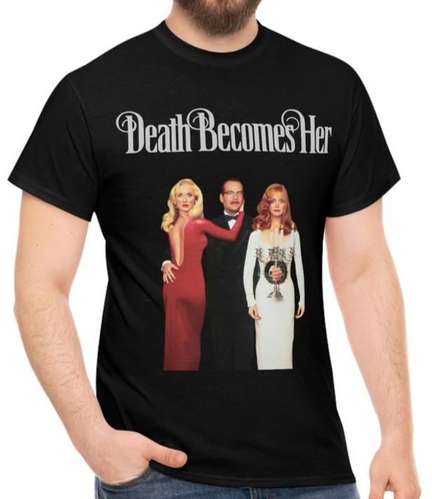 

Футболка «Смерть ей к лицу», Унисекс-футболка S