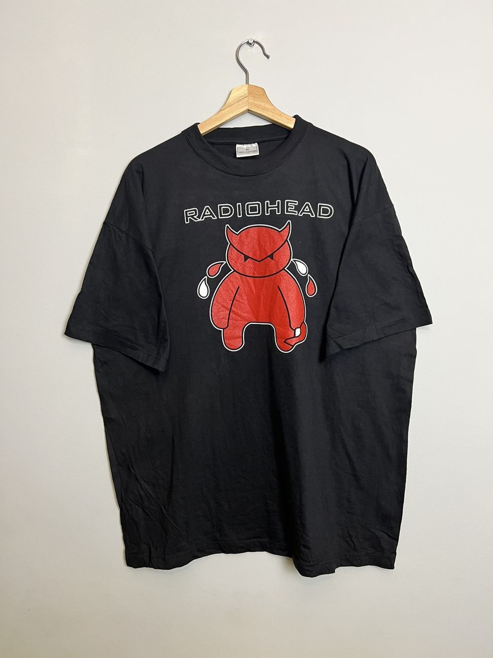 Rare 00s Radiohead Amnesiac Promo Album Black Unisex Tshirt S5XL KH8900 XXXL