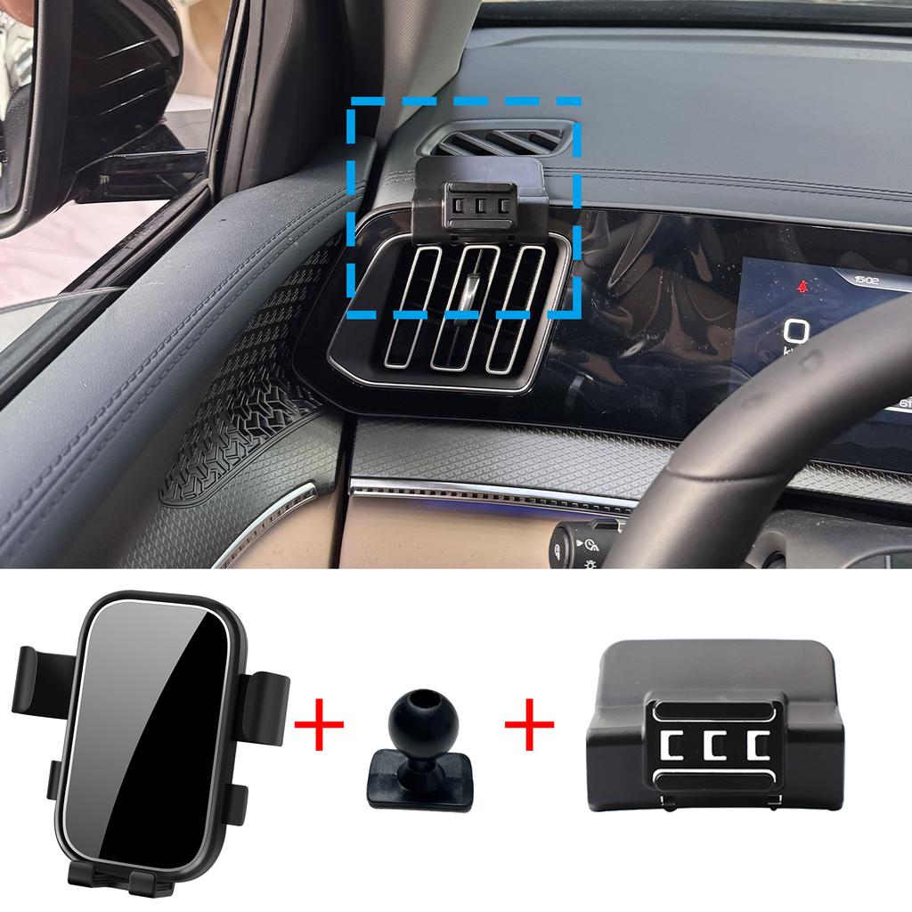 Dla BYD Seal U Song Pro Max EV 2025 2025 Samochodowy Uchwyt na Telefon Komórkowy Stojak GPS Stojak Nawigacyjny Akcesoria Samochodowe
