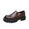 Casual Small Leather Shoes Men's Autumn British Style 2025 New Casual Dress Wedding Groom Shoes 59015-R