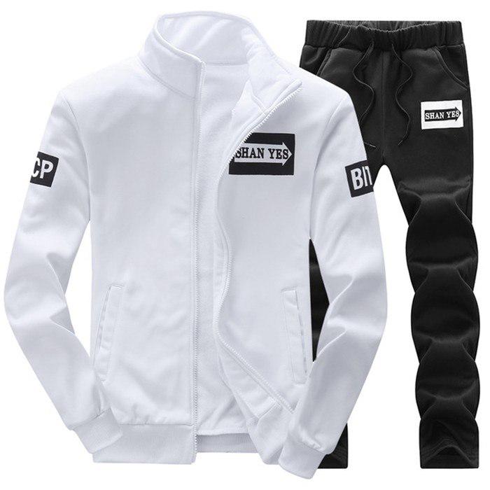 Track Suit Men 'S Sport Suit Autumn Sweater Suit Two -Piece Set 