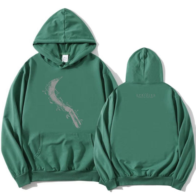 The Uprising Icons Hoodie Women Men Cloth Long Sleeve Hooded Sweatshirt with Pocket Graphic Print Merch Casual Fashion Pullovers