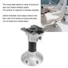 Boat Seat Pedestal 330mm Height Removable Captain Chair Pedestal for Yacht Boat Ship Fishing Boat Floating Dock Deck