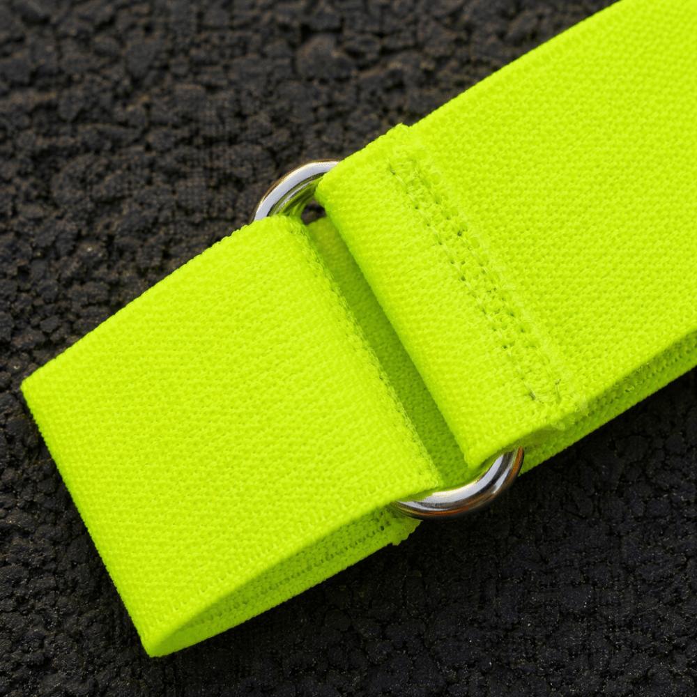 5PCS Adjustable Race Bands Elastic Adjustable Three Legged Race Relay Race Straps Team Building