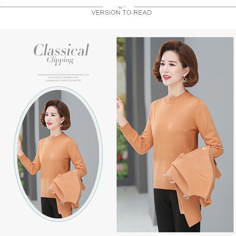 2-teiliges Damen Strickoberteil Set Übergröße Strickjacke Jacke Pullover Zweiteiliges Set Offene Strickjacke Strickpullover Outfits Herbst Winter