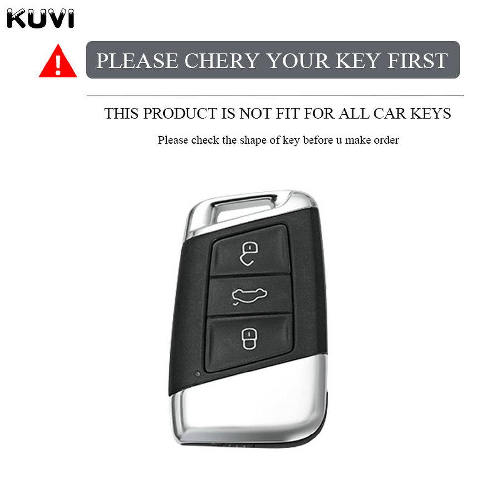 New Tpu Car Remote Key Case Cover Holder Shell Fob For Volkswagen Vw Magotan Passat B8 For Skoda Superb A7 Keychain Accessories