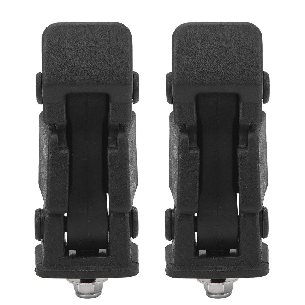 2Pcs Hood Latches High Safety Protective Hood Latch Locking Catches Kit for Wrangler TJ 1997 To 2006